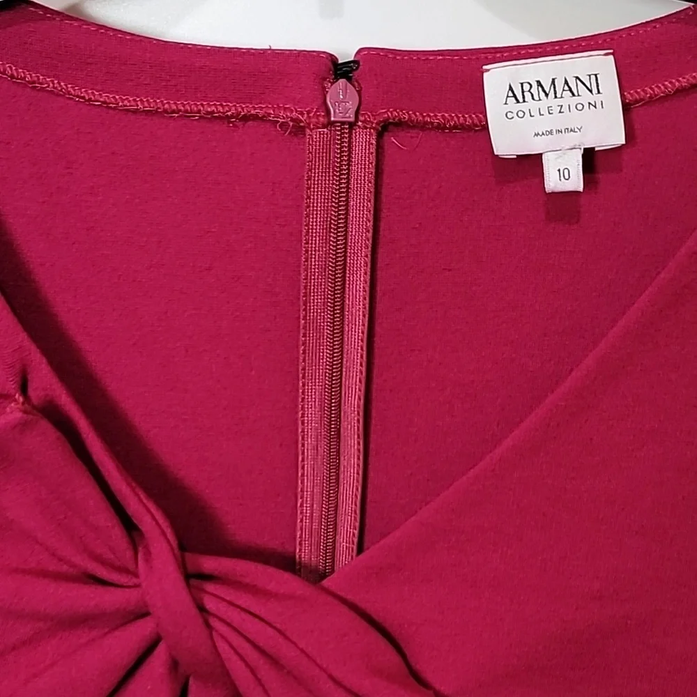 Armani Collezioni Pink Raspberry Dress
